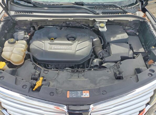5LMCJ1C90GUJ04476 2016 LINCOLN MKC Black Widok wnętrza z tyłu