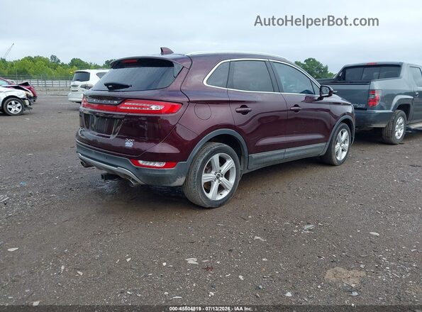 5LMCJ1C90JUL03986 2018 LINCOLN MKC Темно-бордовый Задняя правая четверть