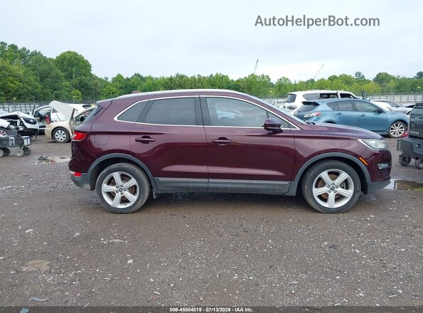 5LMCJ1C90JUL03986 2018 LINCOLN MKC Темно-бордовый Вид задней части салона