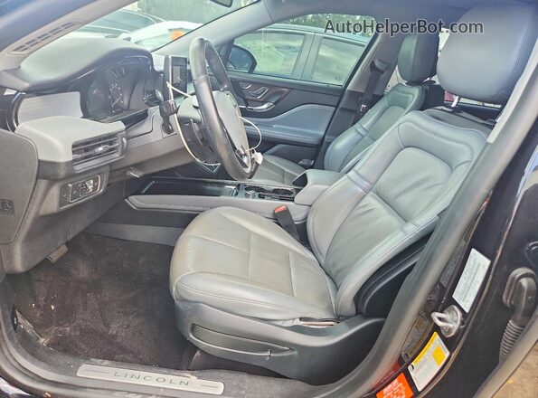 5LMCJ1C90LUL03960 2020 LINCOLN CORSAIR Black Вид салону спереду