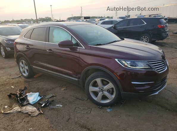 5LMCJ1C93JUL21964 2018 LINCOLN MKC Burgundy Delantero derecho