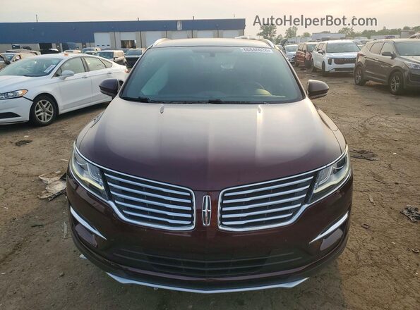 5LMCJ1C93JUL21964 2018 LINCOLN MKC Burgundy Vista frontal