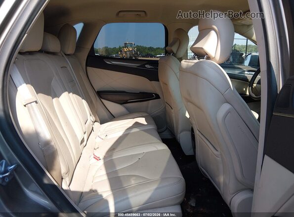 5LMCJ1C94HUL55339 2017 LINCOLN MKC Silver Vista de la etiqueta del VIN