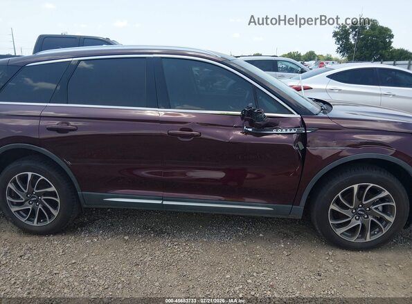 5LMCJ1C94LUL11544 2020 LINCOLN CORSAIR Maroon Vista interior de 360 grados