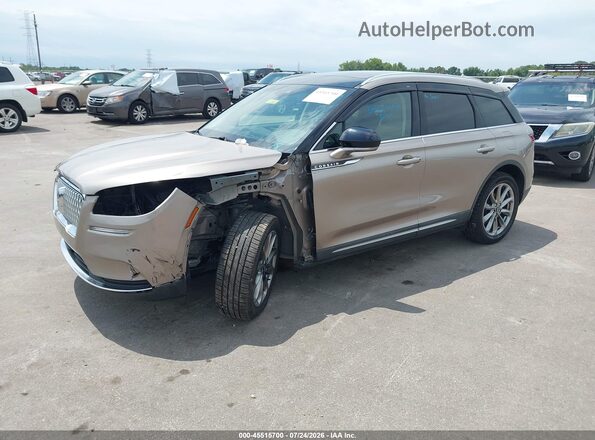 5LMCJ1C94LUL26139 2020 LINCOLN CORSAIR Brown Передня ліва чверть