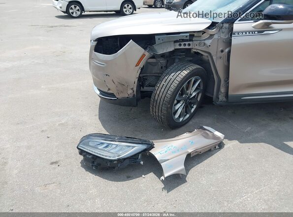 5LMCJ1C94LUL26139 2020 LINCOLN CORSAIR Brown Вид щитка приладів