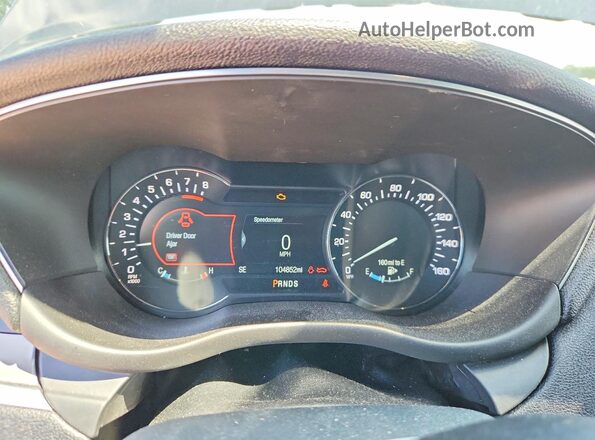 5LMCJ1C95KUL50528 2019 LINCOLN MKC Black Вид щитка приладів
