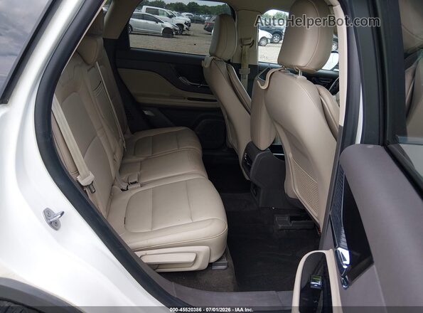 5LMCJ1C95MUL04877 2021 LINCOLN CORSAIR White Widok naklejki z numerem VIN