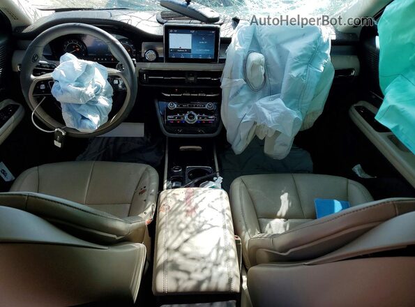 5LMCJ1C95NUL35113 2022 LINCOLN CORSAIR White Widok deski rozdzielczej