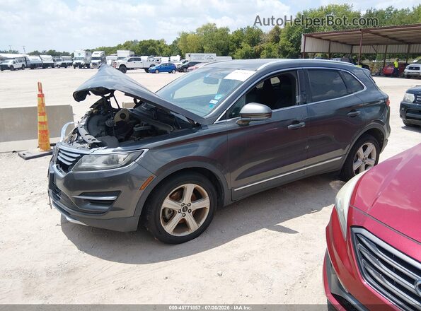 5LMCJ1C96HUL61773 2017 LINCOLN MKC Gray Front left
