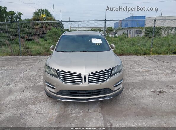 5LMCJ1C96HUL70358 2017 LINCOLN MKC Beige Vista frontal