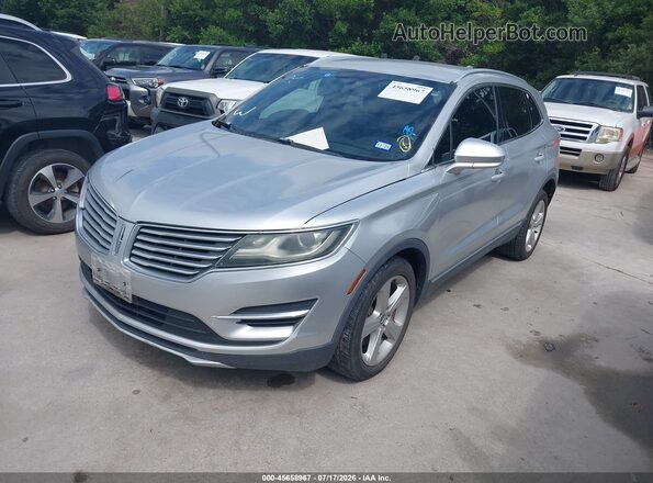 5LMCJ1C97GUJ28483 2016 LINCOLN MKC Silver წინა მარცხენა ხედი სამი მეოთხედიდან