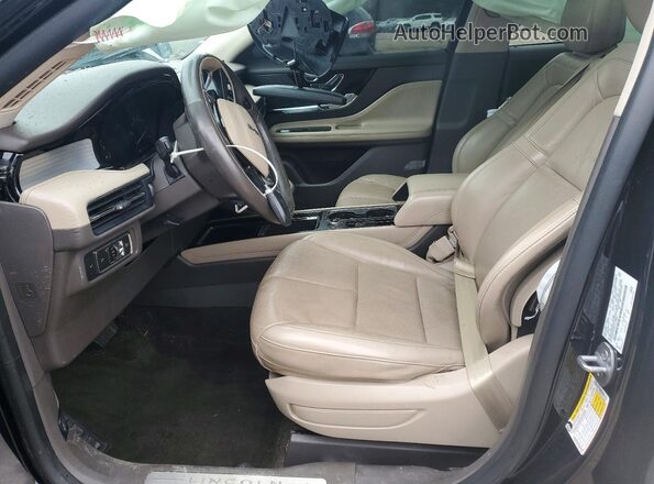 5LMCJ1C97LUL16561 2020 LINCOLN CORSAIR Black Front interior view