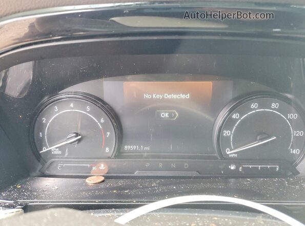 5LMCJ1C97LUL16561 2020 LINCOLN CORSAIR Black Instrument cluster view