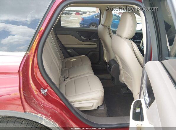 5LMCJ1C97MUL05884 2021 LINCOLN CORSAIR Red VIN կոդի պիտակի տեսք