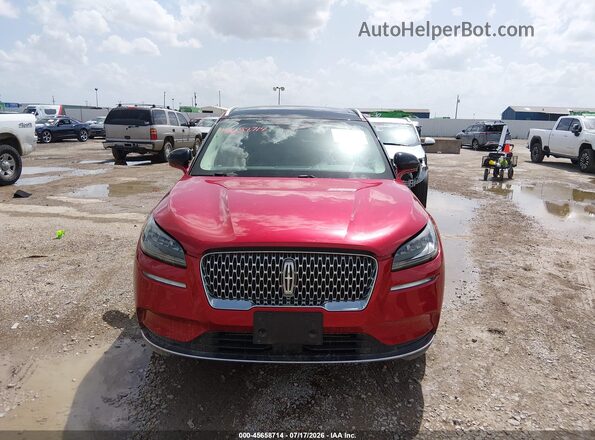 5LMCJ1C97MUL05884 2021 LINCOLN CORSAIR Red Սարքավորումների վահանակի տեսք