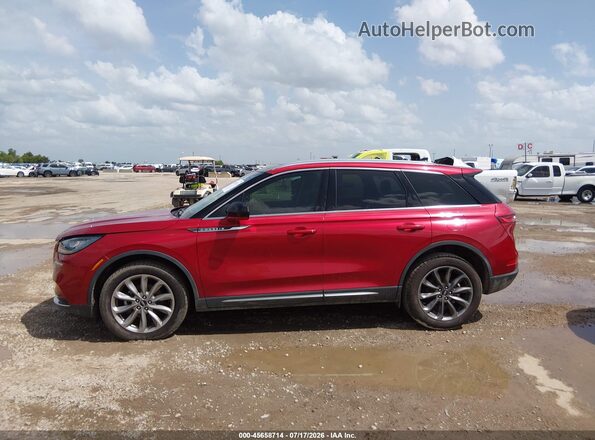 5LMCJ1C97MUL05884 2021 LINCOLN CORSAIR Red Սալոնի 360 աստիճան տեսք