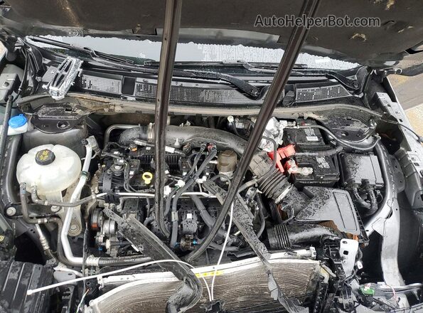 5LMCJ1C97NUL30205 2022 LINCOLN CORSAIR Gray Vista del compartimento del motor