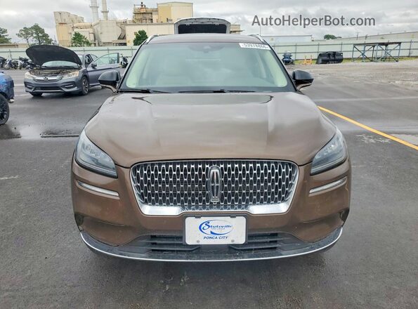 5LMCJ1C99NUL24762 2022 LINCOLN CORSAIR Brown Вид спереду