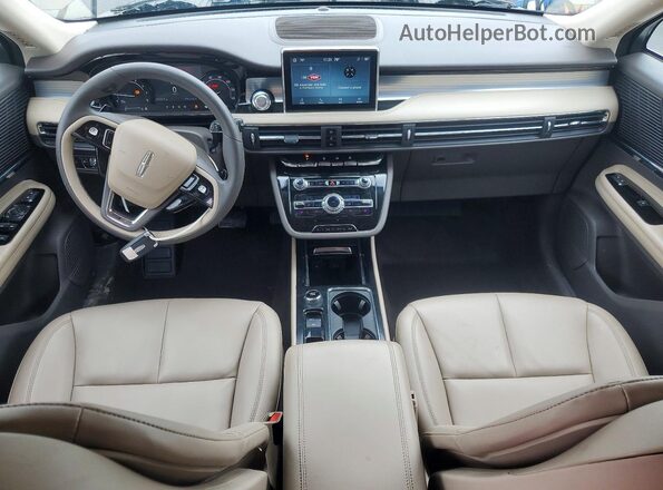 5LMCJ1C99NUL24762 2022 LINCOLN CORSAIR Brown Вид панелі приладів