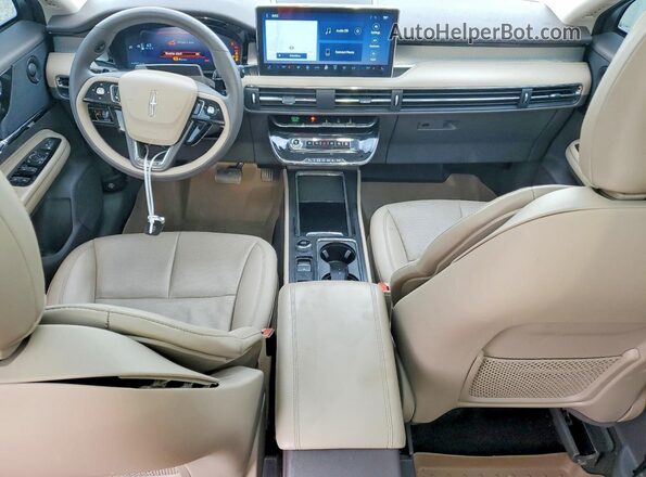 5LMCJ1CA4PUL04559 2023 LINCOLN CORSAIR White Vista del salpicadero