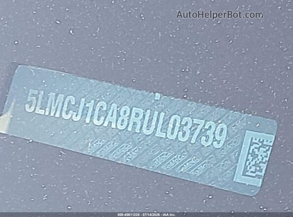 5LMCJ1CA8RUL03739 2024 LINCOLN CORSAIR Серый Вид подкапотного пространства