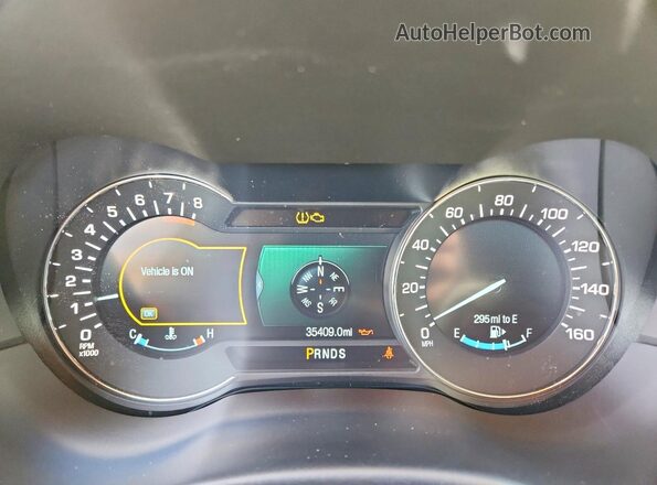 5LMCJ1D90JUL15098 2018 LINCOLN MKC Gray Instrument cluster view