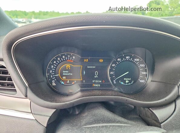 5LMCJ1D90KUL06984 2019 LINCOLN MKC Black Instrument cluster view