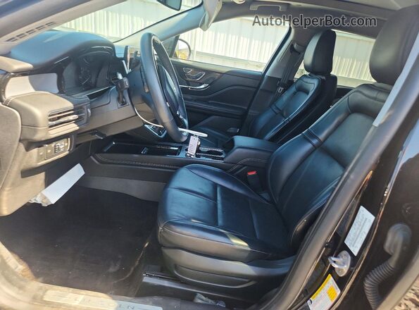 5LMCJ1D96NUL22207 2022 LINCOLN CORSAIR Black Вид салону спереду