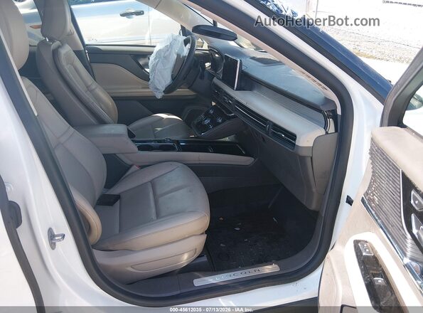 5LMCJ1D97NUL26458 2022 LINCOLN CORSAIR White Vista interior delantera