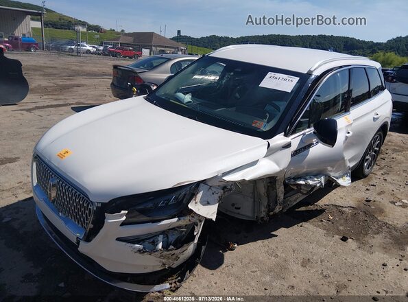 5LMCJ1D97NUL26458 2022 LINCOLN CORSAIR White Vista tres cuartos delantera izquierda