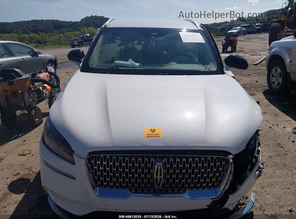 5LMCJ1D97NUL26458 2022 LINCOLN CORSAIR White Vista del salpicadero