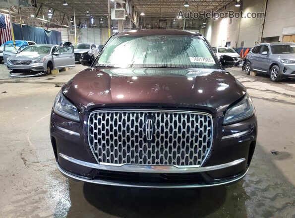 5LMCJ1DA2PUL08446 2023 LINCOLN CORSAIR Burgundy წინა ხედი