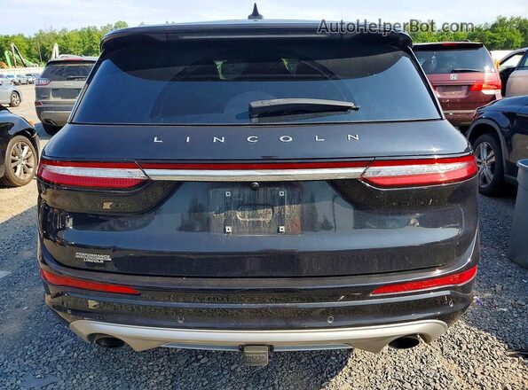 5LMCJ1DH9MUL13605 2021 LINCOLN CORSAIR Black Вид ззаду