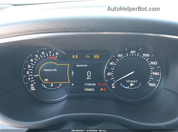 5LMCJ2C90HUL08864 2017 LINCOLN MKC Gray Widok tylnych siedzeń