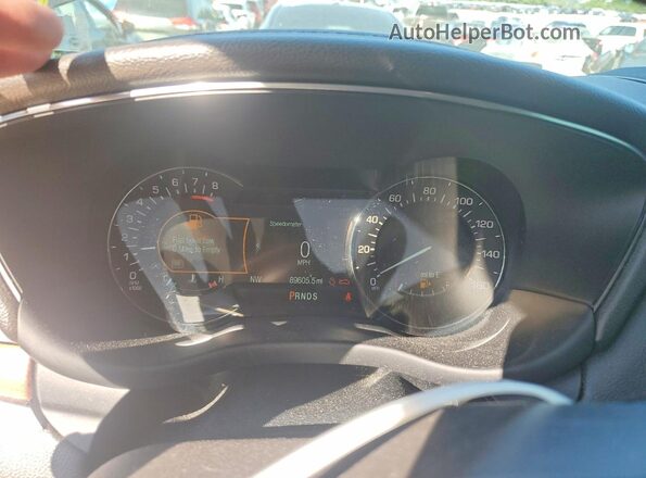 5LMCJ2C90KUL04370 2019 LINCOLN MKC Black Սարքավորումների վահանակի տեսք