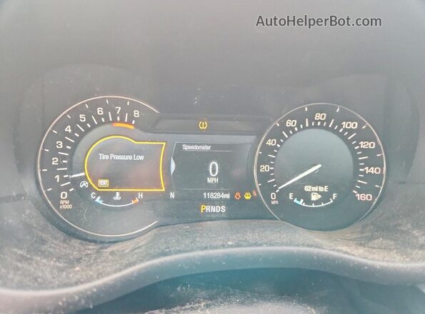 5LMCJ2C91HUL12499 2017 LINCOLN MKC Желто-коричневый Вид щитка приборов