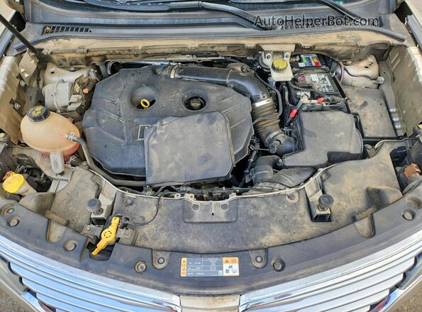 5LMCJ2C91HUL12499 2017 LINCOLN MKC Желто-коричневый Вид подкапотного пространства