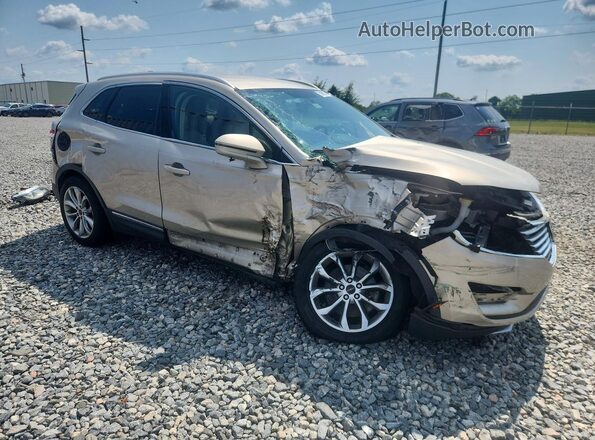 5LMCJ2C95HUL24073 2017 LINCOLN MKC Beige Delantero derecho