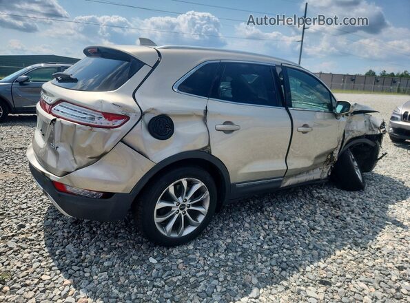 5LMCJ2C95HUL24073 2017 LINCOLN MKC Beige Trasero derecho