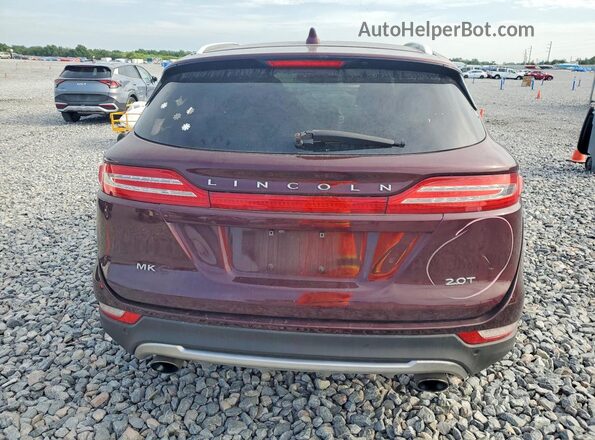 5LMCJ2C95JUL13841 2018 LINCOLN MKC Maroon Vista trasera