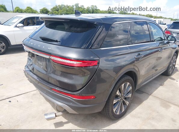 5LMCJ2C95LUL24468 2020 LINCOLN CORSAIR Gray Trasero derecho