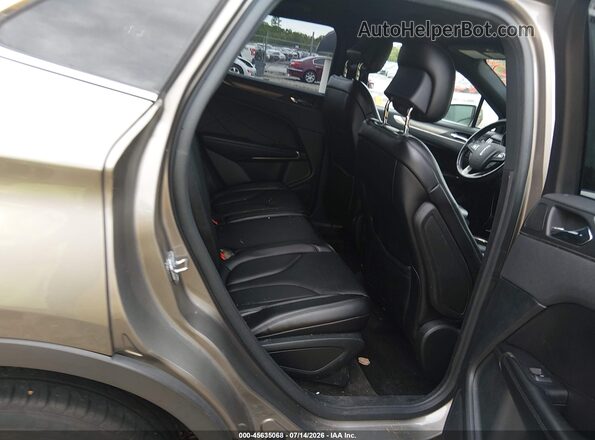 5LMCJ2C97GUJ27775 2016 LINCOLN MKC Brown VIN კოდის სტიკერის ხედი