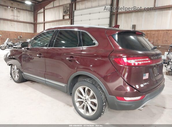 5LMCJ2C97HUL03743 2017 LINCOLN MKC Maroon Задня ліва чверть