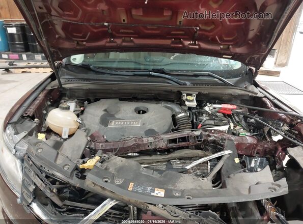 5LMCJ2C97HUL03743 2017 LINCOLN MKC Maroon Вид ззаду