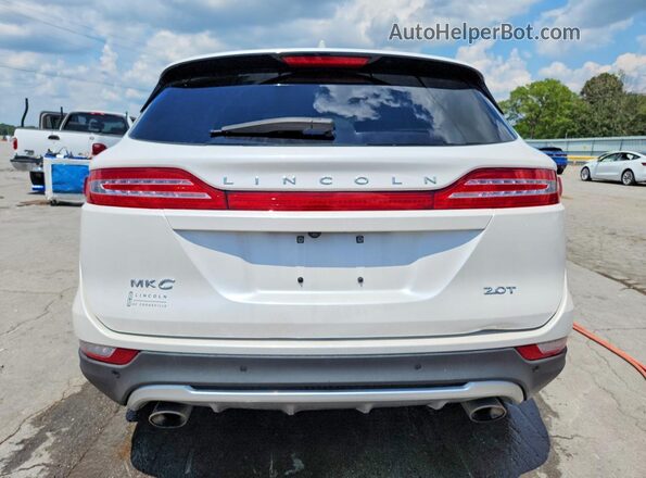 5LMCJ2C97JUL30446 2018 LINCOLN MKC White უკანა ხედი
