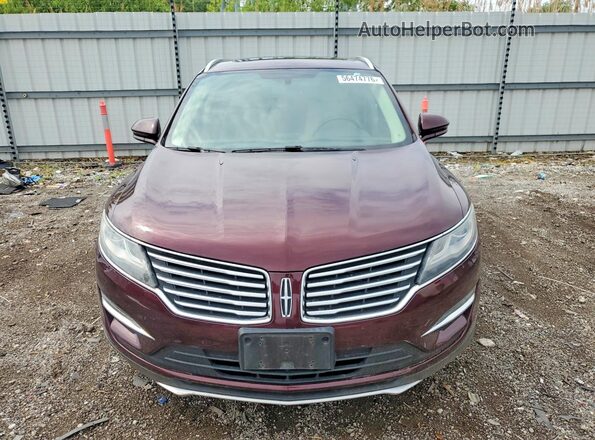 5LMCJ2C99HUL39661 2017 LINCOLN MKC Темно-бордовый Вид спереди