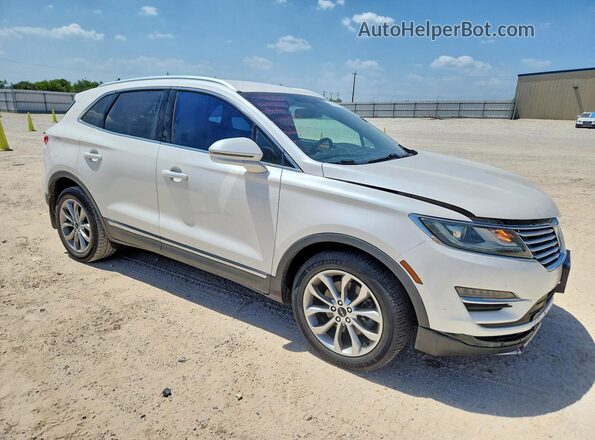 5LMCJ2C99JUL31176 2018 LINCOLN MKC White Delantero derecho
