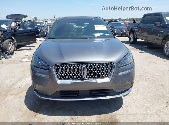 5LMCJ2C99NUL02413 2022 LINCOLN CORSAIR Gray Սարքավորումների վահանակի տեսք