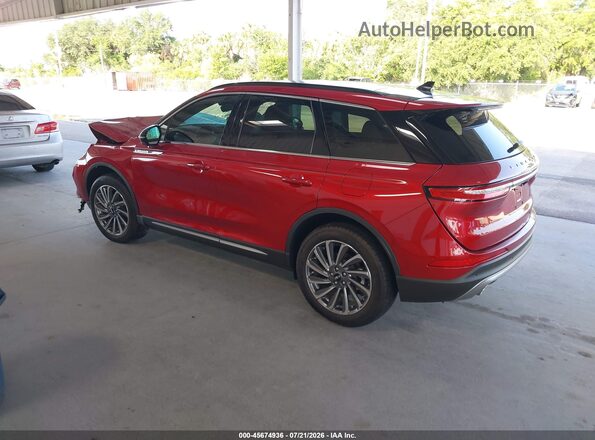 5LMCJ2CA1SUL08275 2025 LINCOLN CORSAIR Red Հետևի ձախ